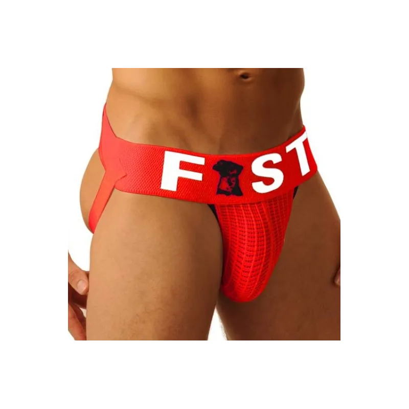 Fist Jockstrap Fist Logo Rouge